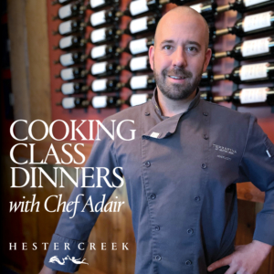 December 1st Cooking Class Dinner